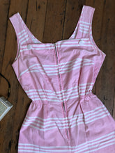 Load image into Gallery viewer, vintage 1950s pink romper {xs-s}