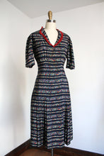 Load image into Gallery viewer, vintage 1930s novelty dancers dress {s}