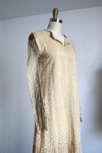 Load image into Gallery viewer, vintage 1930s lace dress {xs}