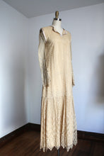 Load image into Gallery viewer, vintage 1930s lace dress {xs}