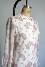 Load image into Gallery viewer, vintage 1960s paisley romper {s}
