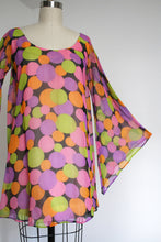 Load image into Gallery viewer, vintage 1960s novelty dress {xs}