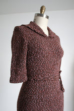 Load image into Gallery viewer, vintage 1950s knit sweater dress {xs-m}