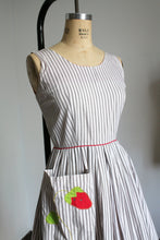 Load image into Gallery viewer, vintage 1950s jumpsuit dress {xs}