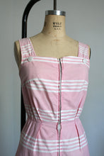 Load image into Gallery viewer, vintage 1950s pink romper {xs-s}