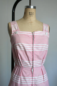 vintage 1950s pink romper {xs-s}