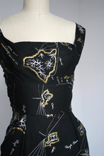 Load image into Gallery viewer, vintage 1950s Surf n' Sand dress {xxs}