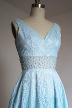 Load image into Gallery viewer, vintage 1960s midriff dress {xs}