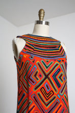 Load image into Gallery viewer, vintage 1960s novelty dress {xs}