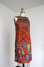 Load image into Gallery viewer, vintage 1960s novelty dress {xs}