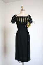 Load image into Gallery viewer, MARKED DOWN vintage 1950s wiggle dress {xs}