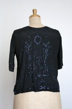 Load image into Gallery viewer, antique 1920s beaded blouse {XL}