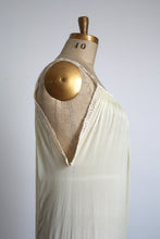 Load image into Gallery viewer, vintage 1920s sheer green slip {L}