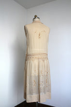 Load image into Gallery viewer, vintage 1920s embroidered folk dress {L}