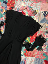 Load image into Gallery viewer, vintage 1940s novelty dress {xs}