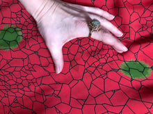 Load image into Gallery viewer, vintage 1940s novelty rayon dress {xs}