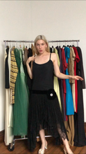 Load image into Gallery viewer, MARKED DOWN vintage 1920s black party dress {xs}