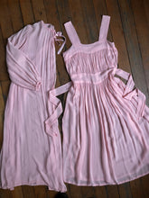 Load image into Gallery viewer, vintage 1930s pink peignoir set {xs}