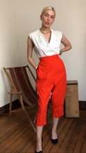 Load image into Gallery viewer, vintage 1950s nautical jacket & pant set {M}