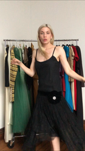 Load image into Gallery viewer, MARKED DOWN vintage 1920s black party dress {xs}