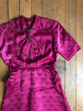 Load image into Gallery viewer, vintage 1930s novelty dress {xs}