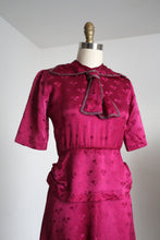 Load image into Gallery viewer, vintage 1930s novelty dress {xs}