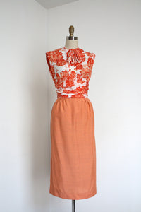MARKED DOWN vintage 1950s dress set {XS}