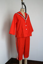 Load image into Gallery viewer, vintage 1950s nautical jacket & pant set {M}