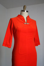 Load image into Gallery viewer, MARKED DOWN vintage 1960s Alfred Shaheen velvet dress {s/m}
