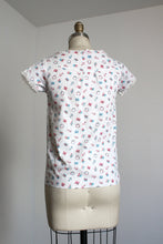 Load image into Gallery viewer, MARKED DOWN vintage 1960s nautical blouse {xs}