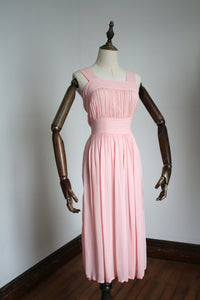 vintage 1930s pink peignoir set {xs}