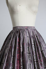 Load image into Gallery viewer, MARKED DOWN vintage 1950s purple skirt {xxs}