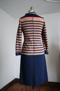vintage 1970s striped dress {xs}