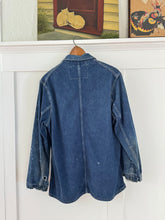 Load image into Gallery viewer, vintage 1950s King of the Road denim chore coat