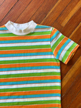 Load image into Gallery viewer, vintage 1960s striped t shirt