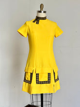 Load image into Gallery viewer, vintage 1960s Bruce Papas designed dress {m}