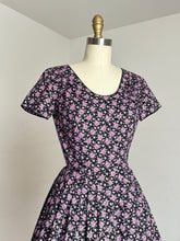 Load image into Gallery viewer, vintage 1950s Jerry Gilden floral cotton dress {xs}