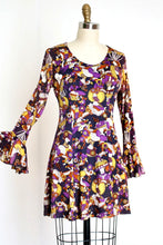 Load image into Gallery viewer, MARKED DOWN vintage 1960s novelty mini dress {s/m}