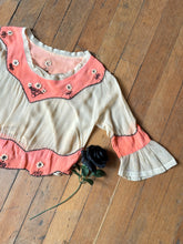 Load image into Gallery viewer, AS-IS vintage 1910s 20s silk sheer blouse {s/m}