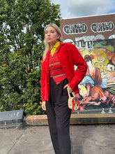 Load image into Gallery viewer, vintage 1940s red jacket {m/L}