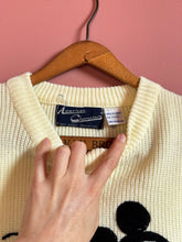Load image into Gallery viewer, vintage 1980s roller blade Mickey Mouse knit sweater