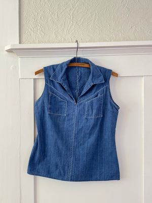vintage 1950s leisure top {s/m}