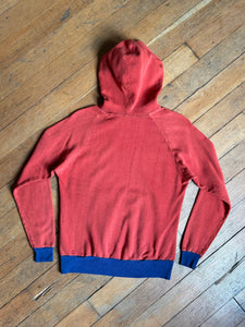 vintage 1970s color block sweatshirt hoodie