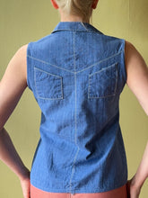 Load image into Gallery viewer, vintage 1950s leisure top {s/m}