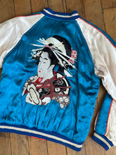 Load image into Gallery viewer, vintage 90s reproduction Geisha Sukijan souvenir jacket - reversible