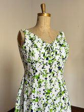 Load image into Gallery viewer, vintage 1970s Astrological Zodiac novelty maxi dress {XL}