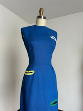 Load image into Gallery viewer, vintage 1960s multi pocket dress {m}