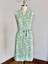 Load image into Gallery viewer, vintage 1970s cow print dress {s-m}