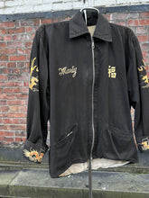 Load image into Gallery viewer, RESERVED vintage 1966-67 Vietnam Souvenir jacket with Liberty Cuffs