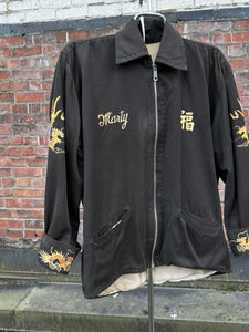 RESERVED vintage 1966-67 Vietnam Souvenir jacket with Liberty Cuffs